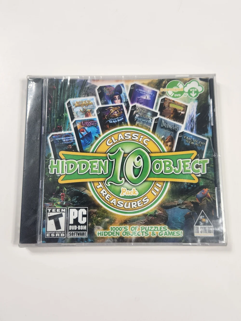 Hidden Object Classics Treasures 3 (PC) DVD